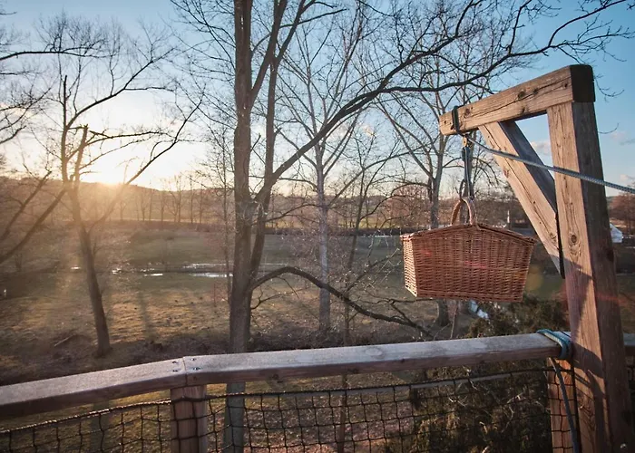 Treehouse Křemílek Alojamento de Turismo Selvagem Jesenice (Pribram)